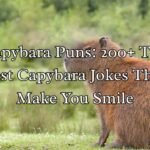 Capybara Puns