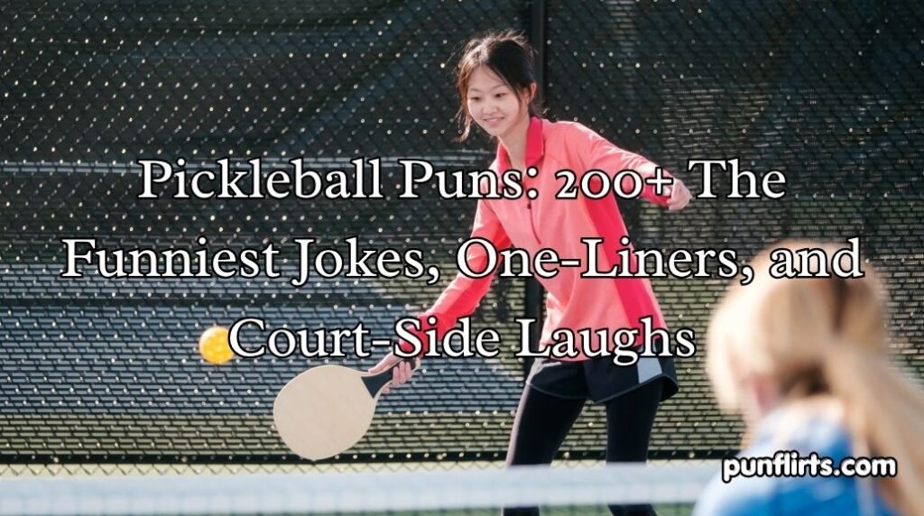 Pickleball Puns