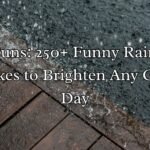 Rain Puns