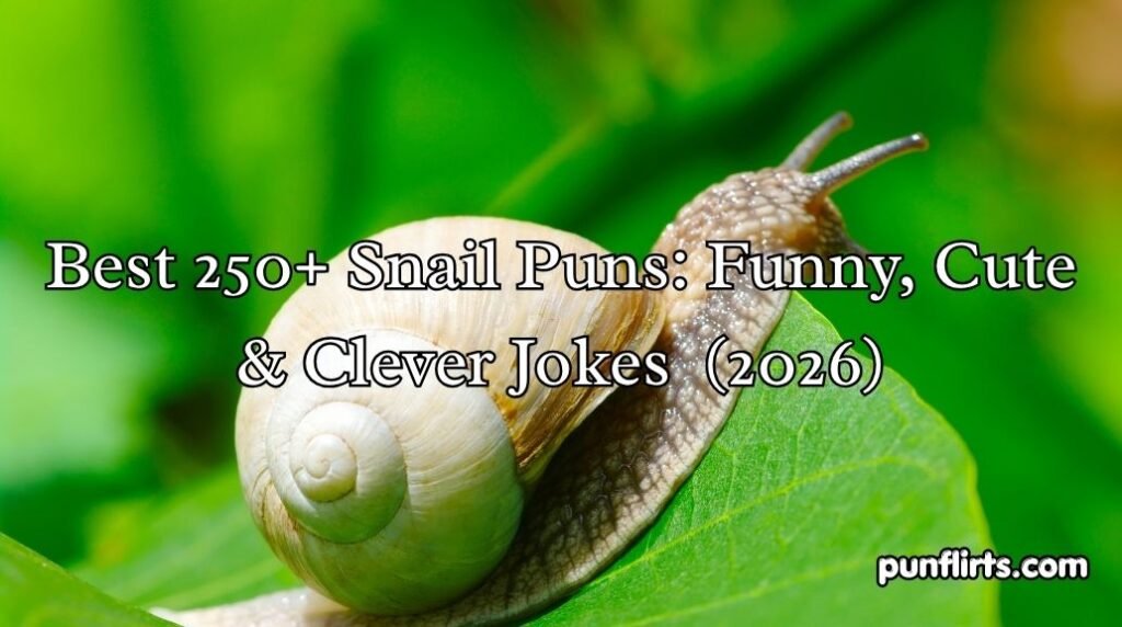 Snail Puns